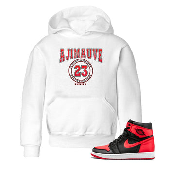 Air Jordan 1 Satin Bred shirt to match jordans Varsity sneaker tees AJ1 Retro Satin Bred SNRT Sneaker Tees Sneaker Matching Clothing Brand Baby Toddler White 1 T-Shirt