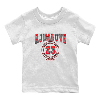 Air Jordan 1 Satin Bred shirt to match jordans Varsity sneaker tees AJ1 Retro Satin Bred SNRT Sneaker Tees Sneaker Matching Clothing Brand Baby Toddler White 2 T-Shirt