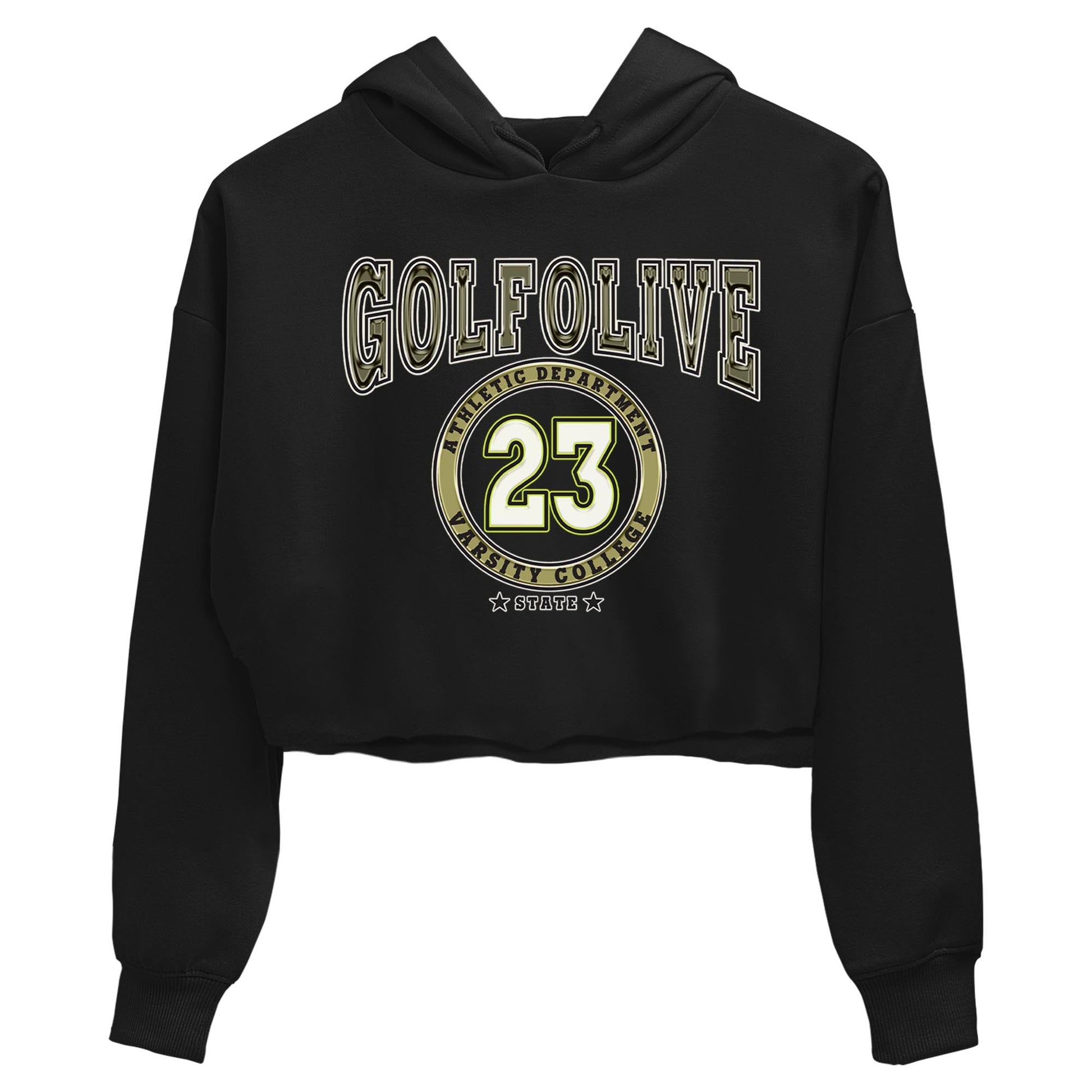 Jordan 1 Low X Travis Scott Golf Olive shirt to match jordans Varsity sneaker release tees Air Jordan 1 Travis Scott Golf Olive SNRT Sneaker Tees Black 2 Crop T-Shirt