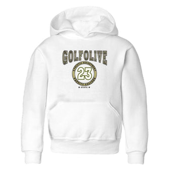 Jordan 1 Low X Travis Scott Golf Olive shirt to match jordans Varsity sneaker release tees Air Jordan 1 Travis Scott Golf Olive SNRT Sneaker Tees Baby Toddler White 2 T-Shirt