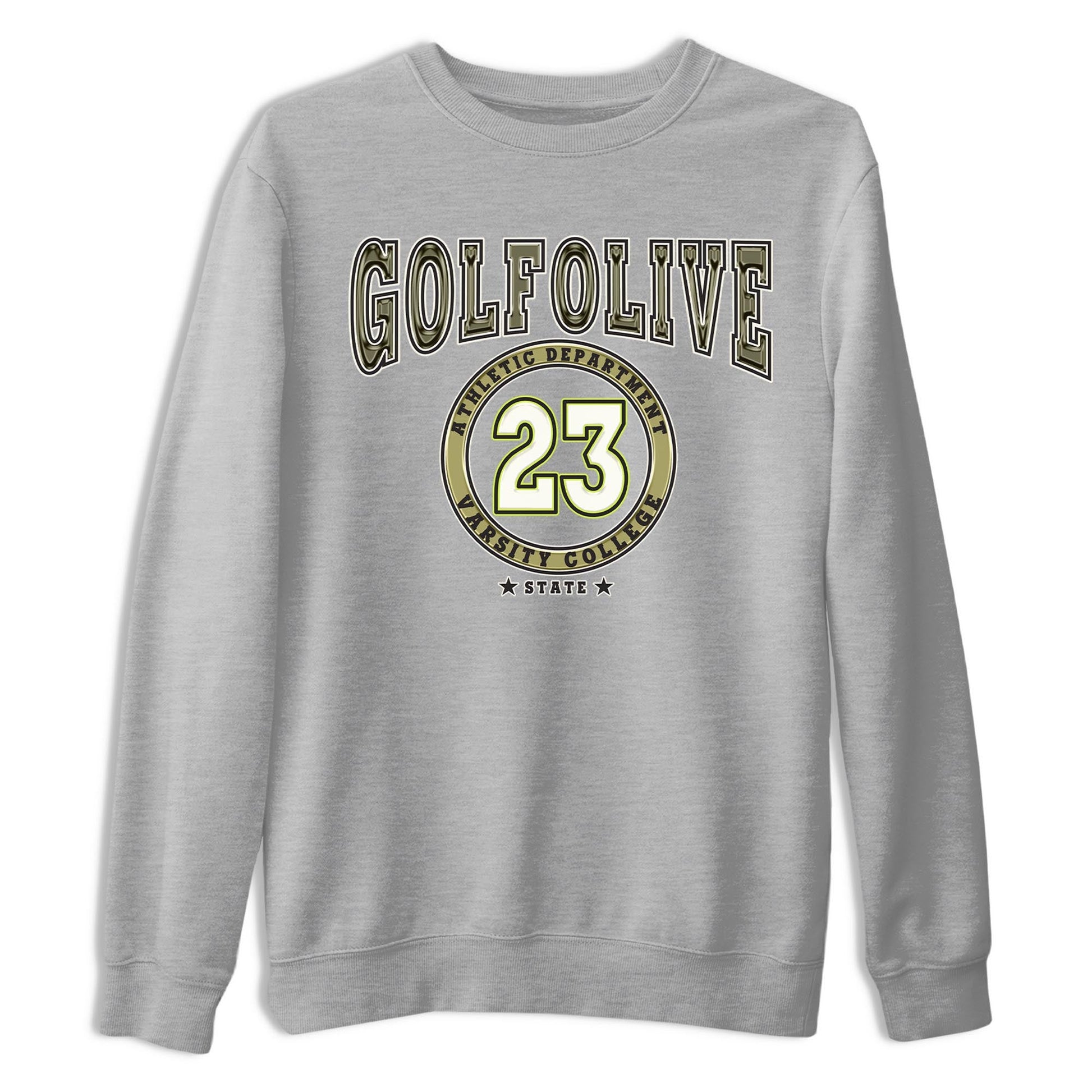 Jordan 1 Low X Travis Scott Golf Olive shirt to match jordans Varsity sneaker release tees Air Jordan 1 Travis Scott Golf Olive SNRT Sneaker Tees Unisex Streetwear Clothing Heather Grey 2 T-Shirt