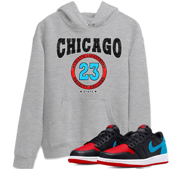Air Jordan 1 Low UNC to Chicago shirt to match jordans Varsity sneaker tees Air Jordan 1 UNC to Chicago SNRT Sneaker Release Tees Unisex Heather Grey 1 T-Shirt