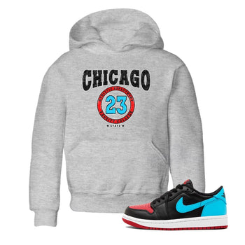 Air Jordan 1 Low UNC to Chicago shirt to match jordans Varsity sneaker tees Air Jordan 1 UNC to Chicago SNRT Sneaker Release Tees Baby Toddler Heather Grey 1 T-Shirt