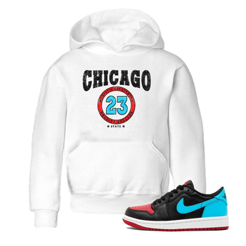 Air Jordan 1 Low UNC to Chicago shirt to match jordans Varsity sneaker tees Air Jordan 1 UNC to Chicago SNRT Sneaker Release Tees Baby Toddler White 1 T-Shirt