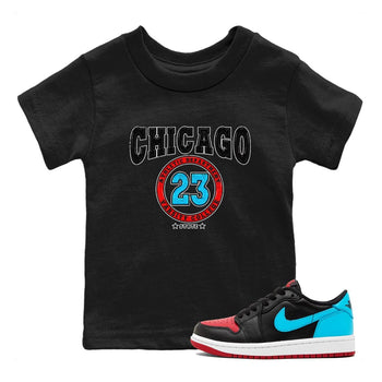 Air Jordan 1 Low UNC to Chicago shirt to match jordans Varsity sneaker tees Air Jordan 1 UNC to Chicago SNRT Sneaker Release Tees Baby Toddler Black 1 T-Shirt