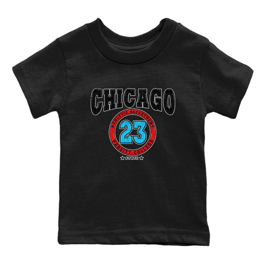 Air Jordan 1 Low UNC to Chicago shirt to match jordans Varsity sneaker tees Air Jordan 1 UNC to Chicago SNRT Sneaker Release Tees Baby Toddler Black 2 T-Shirt