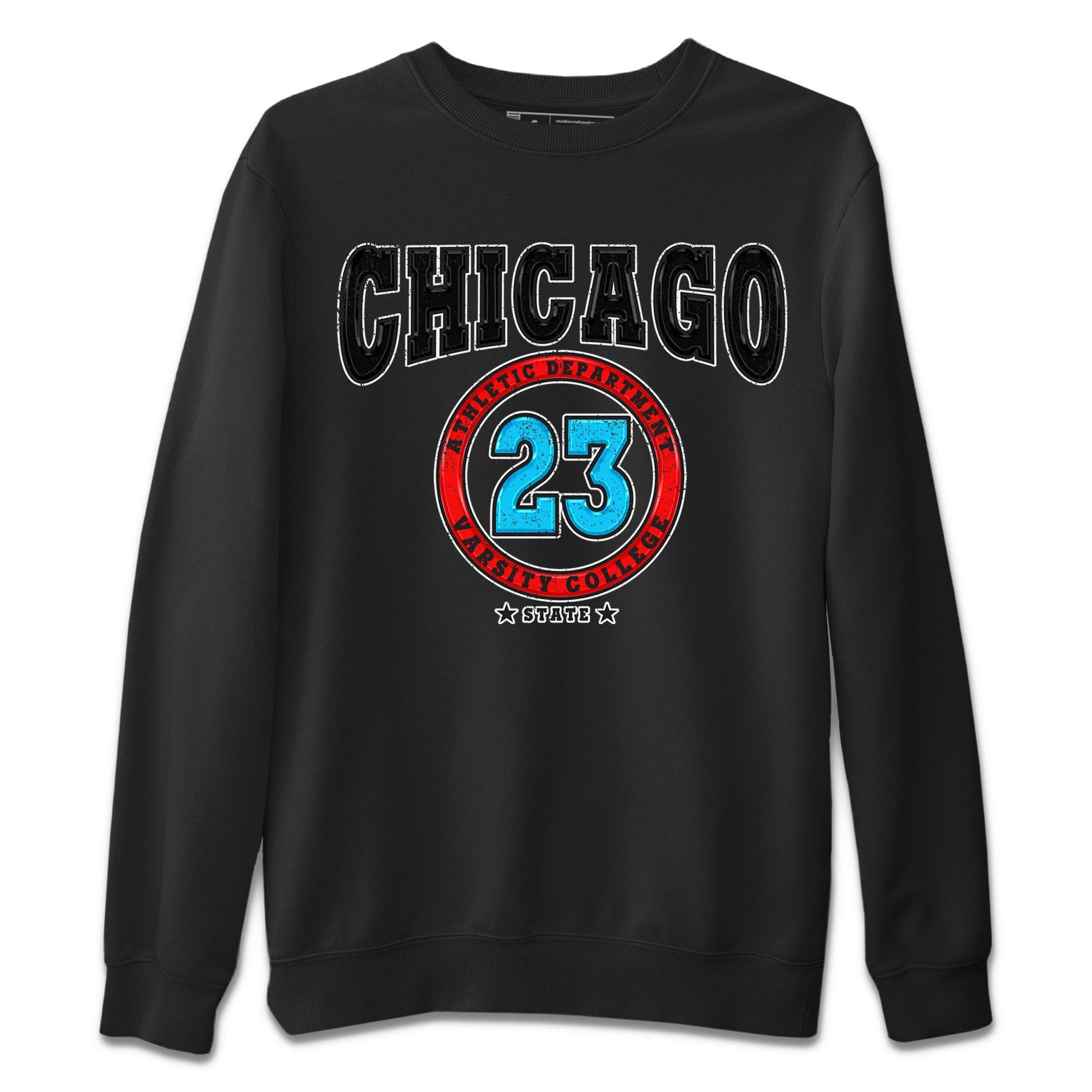 Air Jordan 1 Low UNC to Chicago shirt to match jordans Varsity sneaker tees Air Jordan 1 UNC to Chicago SNRT Sneaker Release Tees Unisex Black 2 T-Shirt