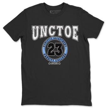Air Jordan 1 Retro High OG University Blue shirt to match jordans Varsity sneaker tees Air Jordan 1 UNC Toe SNRT Sneaker Release Tees Unisex Black 2 T-Shirt