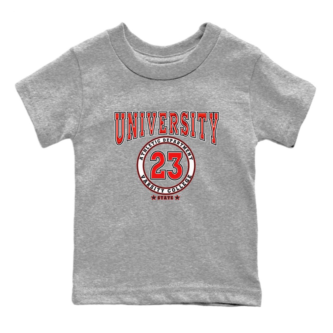 1s Low University Red shirt to match jordans Varsity sneaker tees Air Jordan 1 University Red SNRT Sneaker Tees Sneaker Matching Clothing Brand Baby Toddler Heather Grey 2 T-Shirt