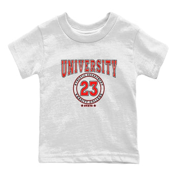 1s Low University Red shirt to match jordans Varsity sneaker tees Air Jordan 1 University Red SNRT Sneaker Tees Sneaker Matching Clothing Brand Baby Toddler White 2 T-Shirt