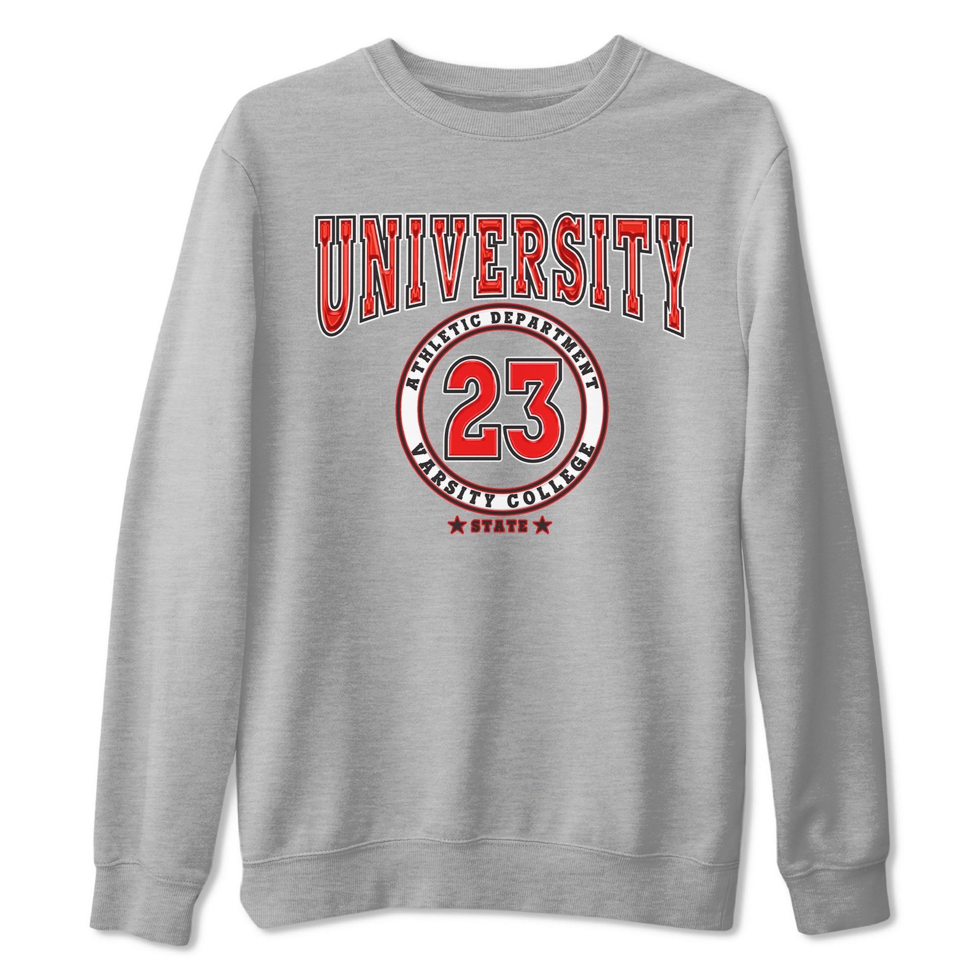 1s Low University Red shirt to match jordans Varsity sneaker tees Air Jordan 1 University Red SNRT Sneaker Tees Sneaker Matching Clothing Brand Unisex Sneaker Tee Heather Grey 2 T-Shirt
