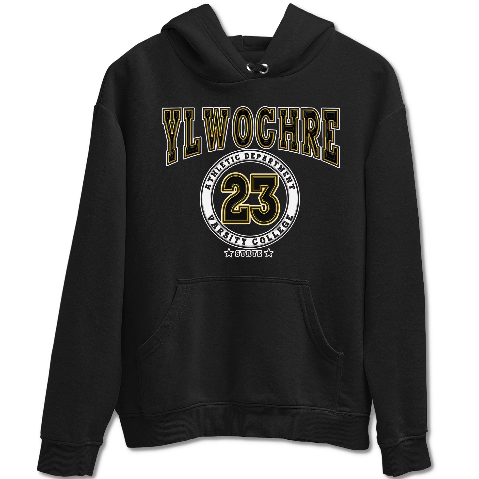 1s Yellow Ochre shirt to match jordans Varsity sneaker tees Air Jordan 1 High OG Yellow Ochre SNRT Sneaker Release Tees unisex cotton Black 2 crew neck shirt