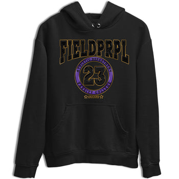 12s Field Purple shirt to match jordans Varsity sneaker tees Air Jordan 12 Field Purple SNRT Sneaker Release Tees Crew Neck Casual Unisex Black 2 T-Shirt