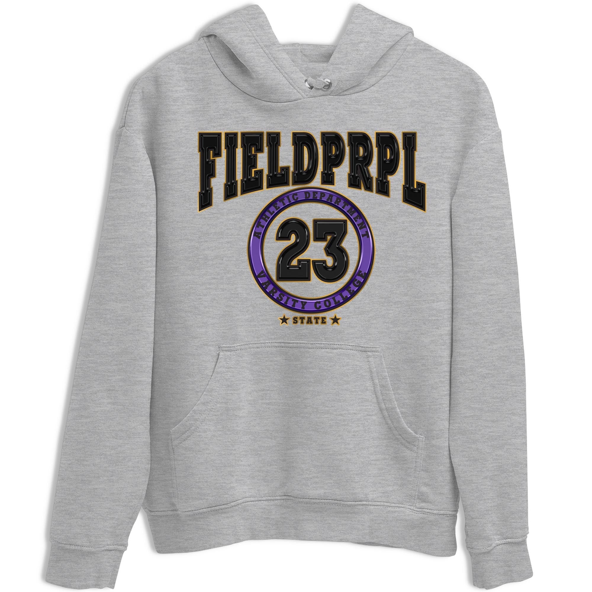 12s Field Purple shirt to match jordans Varsity sneaker tees Air Jordan 12 Field Purple SNRT Sneaker Release Tees Crew Neck Casual Unisex Heather Grey 2 T-Shirt