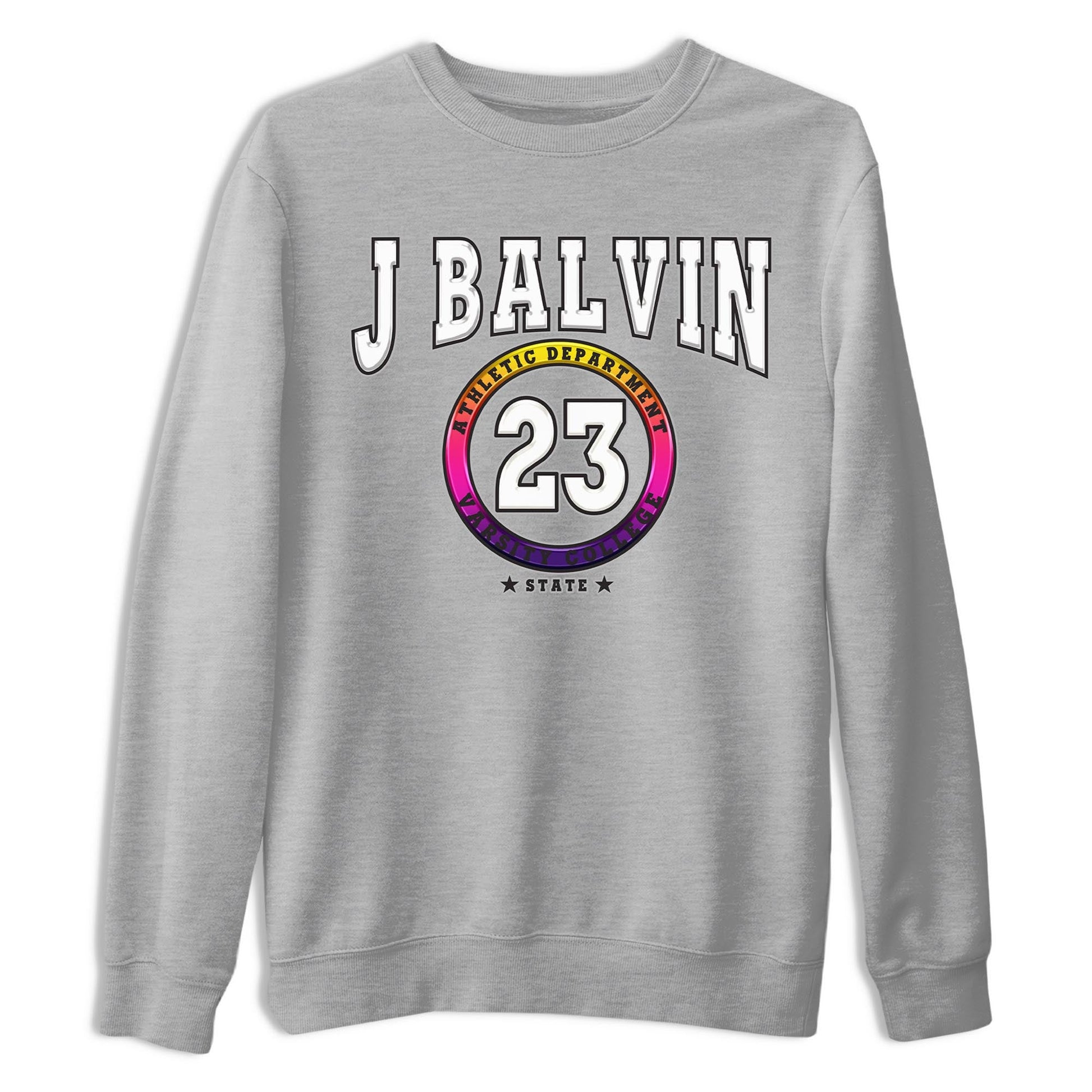 Air Jordan 3 J Balvin shirt to match jordans Varsity sneaker tees Crew Neck Air Jordan 3 X J Balvin SNRT Sneaker Release Tees Unisex Casual Shirts Heather Grey 2 T-Shirt