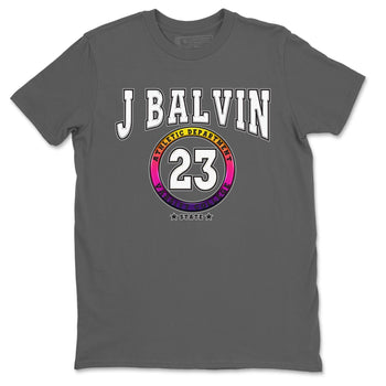 Air Jordan 3 J Balvin shirt to match jordans Varsity sneaker tees Crew Neck Air Jordan 3 X J Balvin SNRT Sneaker Release Tees Unisex Casual Shirts Cool Grey 2 T-Shirt