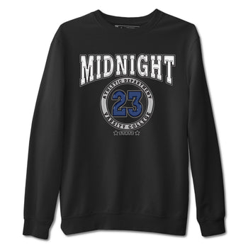 Air Jordan 3 Retro Midnight Navy shirt to match jordans Varsity sneaker shirt 3s Midnight Navy SNRT sneaker tees unisex crew neck cotton Black 2 crew neck shirt