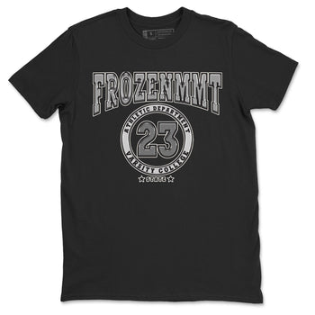 AJ4 Frozen Moments shirt to match jordans Varsity sneaker tees Crew Neck AJ4 Frozen Moments SNRT Sneaker Release Tees Unisex Casual Shirts Black 2 T-Shirt