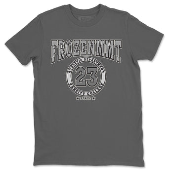 AJ4 Frozen Moments shirt to match jordans Varsity sneaker tees Crew Neck AJ4 Frozen Moments SNRT Sneaker Release Tees Unisex Casual Shirts Cool Grey 2 T-Shirt