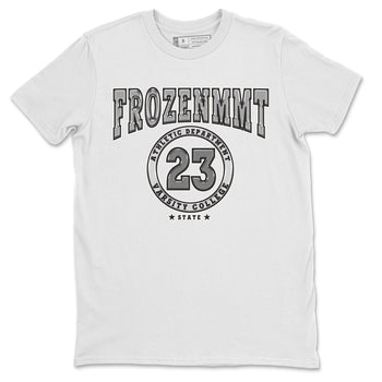 AJ4 Frozen Moments shirt to match jordans Varsity sneaker tees Crew Neck AJ4 Frozen Moments SNRT Sneaker Release Tees Unisex Casual Shirts White 2 T-Shirt