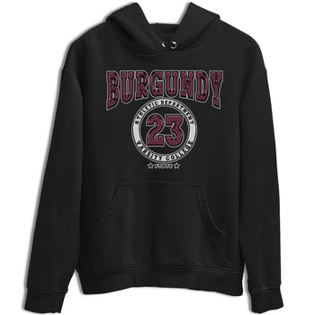 Jordan 5 Burgundy shirt to match jordans Varsity sneaker tees Crew Neck AJ5 Burgundy SNRT Sneaker Release Tees Unisex Casual Shirts Black 2 T-Shirt