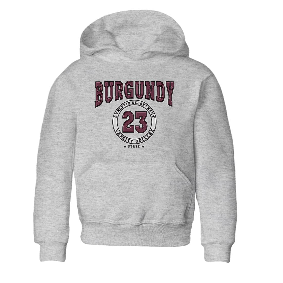 Jordan 5 Burgundy shirt to match jordans Varsity sneaker tees Crew Neck AJ5 Burgundy SNRT Sneaker Release Tees Baby Toddler Heather Grey 2 T-Shirt