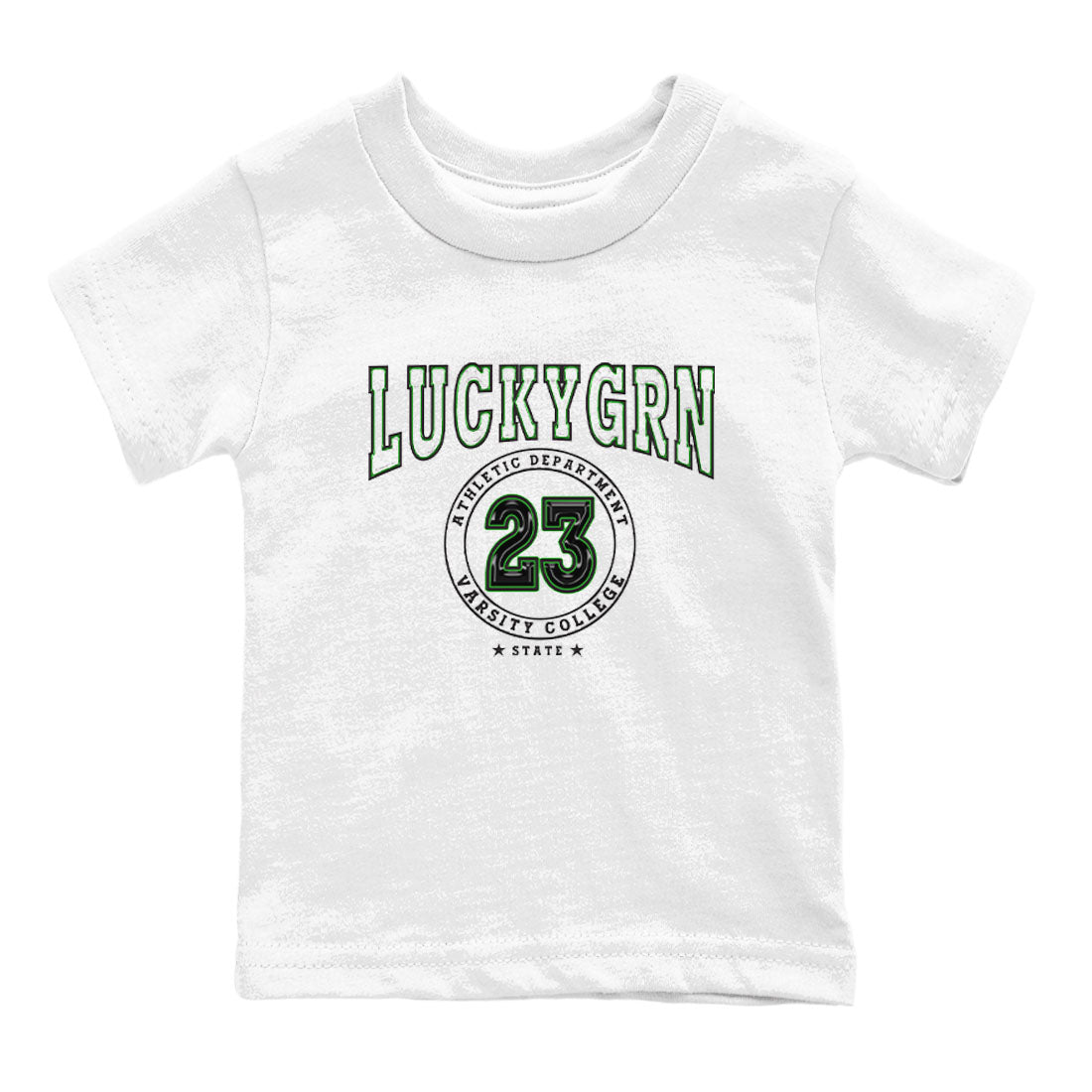 5s Lucky Green shirt to match jordans Varsity sneaker tees Air Jordan 5 Lucky Green SNRT sneaker release tees baby toddler White 2 cotton Shirt