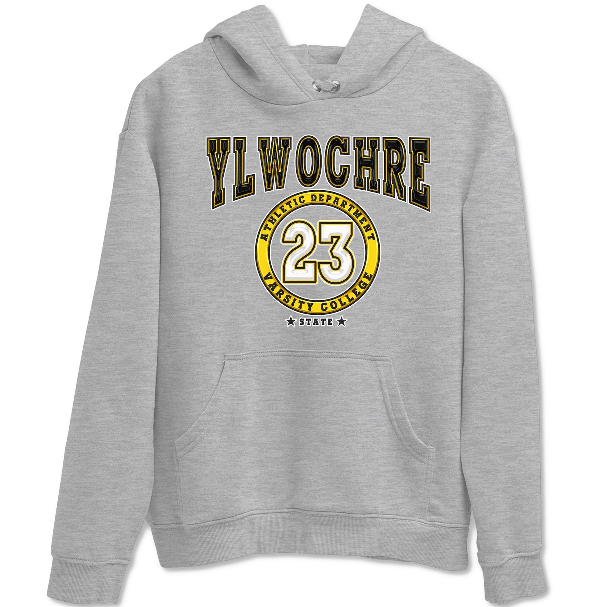 Varsity sneaker match tees to Yellow Ochre 6s street fashion brand for shirts to match Jordans SNRT Sneaker Tees Air Jordan 6 Yellow Ochre unisex t-shirt Heather Grey 2 unisex shirt
