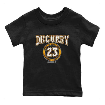 Varsity sneaker match tees to Dark Curry Reverse Curry street fashion brand for shirts to match Jordans SNRT Sneaker Tees Dunk Dark Curry unisex t-shirt Black 2 youth shirt
