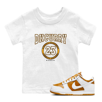Varsity sneaker match tees to Dark Curry Reverse Curry street fashion brand for shirts to match Jordans SNRT Sneaker Tees Dunk Dark Curry unisex t-shirt White 1 youth shirt