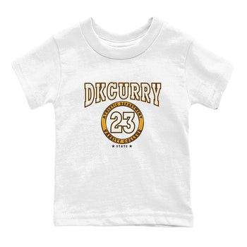 Varsity sneaker match tees to Dark Curry Reverse Curry street fashion brand for shirts to match Jordans SNRT Sneaker Tees Dunk Dark Curry unisex t-shirt White 2 youth shirt