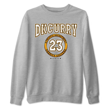 Varsity sneaker match tees to Dark Curry Reverse Curry street fashion brand for shirts to match Jordans SNRT Sneaker Tees Dunk Dark Curry unisex t-shirt Heather Grey 2 unisex shirt