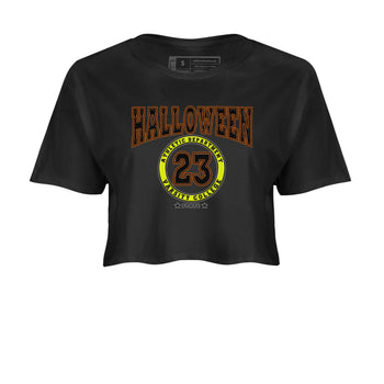 Nike Dunk Mid Premium shirt to match jordans Varsity sneaker tees Nike Dunk Mid Halloween SNRT Sneaker Tees Sneaker Matching Clothing Brand Black 2 Crop T-Shirt
