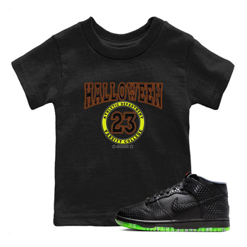 Nike Dunk Mid Premium shirt to match jordans Varsity sneaker tees Nike Dunk Mid Halloween SNRT Sneaker Tees Sneaker Matching Clothing Brand Baby Toddler Black 1 T-Shirt