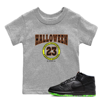 Nike Dunk Mid Premium shirt to match jordans Varsity sneaker tees Nike Dunk Mid Halloween SNRT Sneaker Tees Sneaker Matching Clothing Brand Baby Toddler Heather Grey 1 T-Shirt