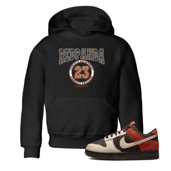 Nike Low Dunk Red Panda shirt to match jordans Varsity sneaker tees Nike Dunk Red Panda SNRT Sneaker Tees Baby Toddler Black 1 T-Shirt