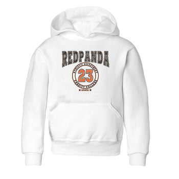 Nike Low Dunk Red Panda shirt to match jordans Varsity sneaker tees Nike Dunk Red Panda SNRT Sneaker Tees Baby Toddler White 2 T-Shirt
