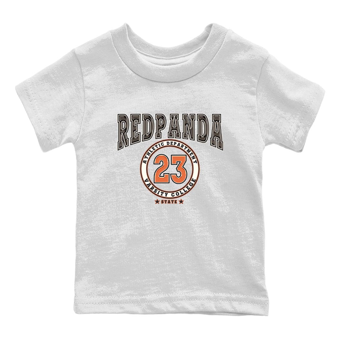 Nike Low Dunk Red Panda shirt to match jordans Varsity sneaker tees Nike Dunk Red Panda SNRT Sneaker Tees Baby Toddler White 2 T-Shirt