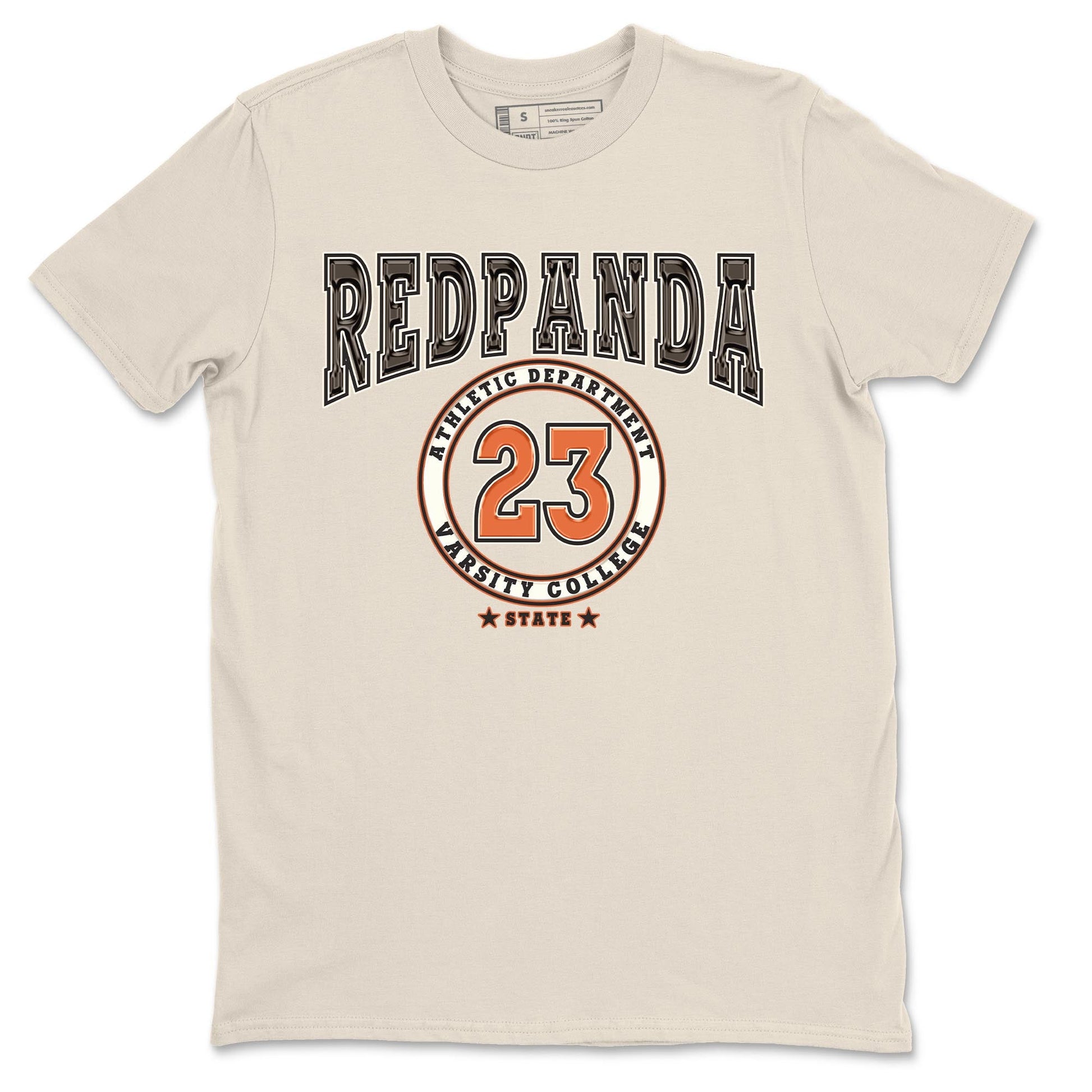 Nike Low Dunk Red Panda shirt to match jordans Varsity sneaker tees Nike Dunk Red Panda SNRT Sneaker Tees Unisex Streetwear Clothing Natural 2 T-Shirt