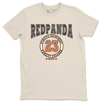 Nike Low Dunk Red Panda shirt to match jordans Varsity sneaker tees Nike Dunk Red Panda SNRT Sneaker Tees Unisex Streetwear Clothing Natural 2 T-Shirt