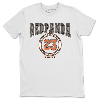 Nike Low Dunk Red Panda shirt to match jordans Varsity sneaker tees Nike Dunk Red Panda SNRT Sneaker Tees Unisex Streetwear Clothing White 2 T-Shirt