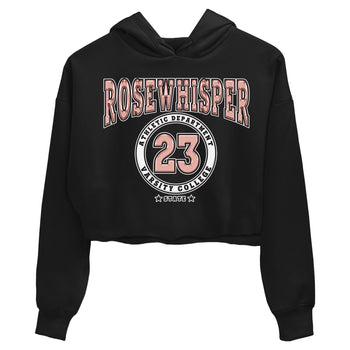 Nike Dunks Low Rose Whisper shirt to match jordans Varsity sneaker tees Nike Dunk Rose Whisper SNRT Sneaker Release Tees Black 2 Crop T-Shirt