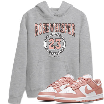 Nike Dunks Low Rose Whisper shirt to match jordans Varsity sneaker tees Nike Dunk Rose Whisper SNRT Sneaker Release Tees Unisex Heather Grey 1 T-Shirt