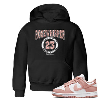 Nike Dunks Low Rose Whisper shirt to match jordans Varsity sneaker tees Nike Dunk Rose Whisper SNRT Sneaker Release Tees Baby Toddler Black 1 T-Shirt