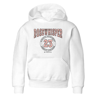 Nike Dunks Low Rose Whisper shirt to match jordans Varsity sneaker tees Nike Dunk Rose Whisper SNRT Sneaker Release Tees Baby Toddler White 2 T-Shirt