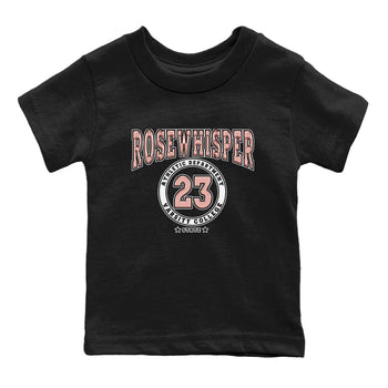 Nike Dunks Low Rose Whisper shirt to match jordans Varsity sneaker tees Nike Dunk Rose Whisper SNRT Sneaker Release Tees Baby Toddler Black 2 T-Shirt