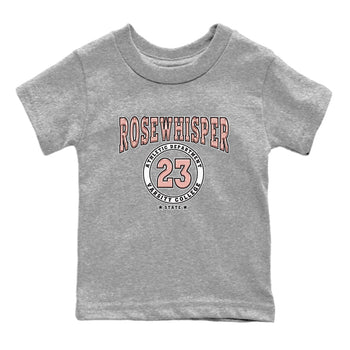 Nike Dunks Low Rose Whisper shirt to match jordans Varsity sneaker tees Nike Dunk Rose Whisper SNRT Sneaker Release Tees Baby Toddler Heather Grey 2 T-Shirt