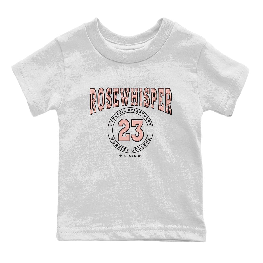 Nike Dunks Low Rose Whisper shirt to match jordans Varsity sneaker tees Nike Dunk Rose Whisper SNRT Sneaker Release Tees Baby Toddler White 2 T-Shirt