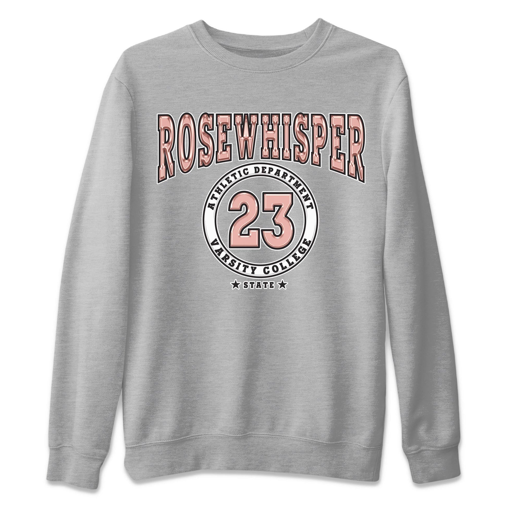 Nike Dunks Low Rose Whisper shirt to match jordans Varsity sneaker tees Nike Dunk Rose Whisper SNRT Sneaker Release Tees Unisex Heather Grey 2 T-Shirt