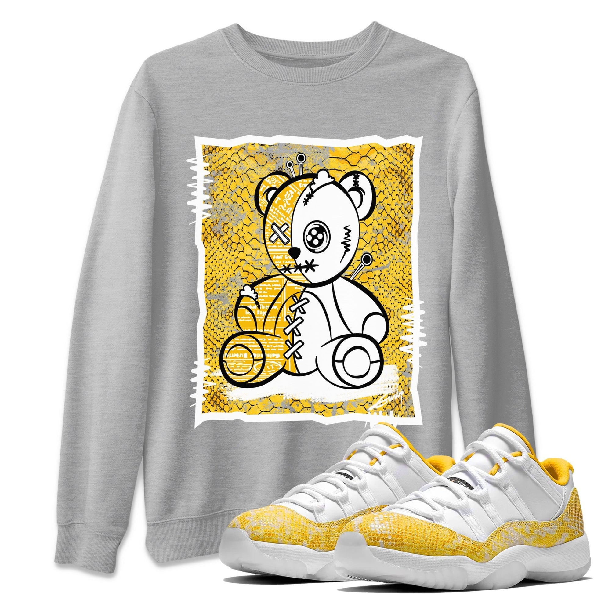 Jordan 11 Yellow Python | Vintage Bear Unisex Shirts | SNRT Sneaker ...